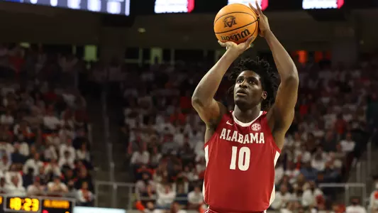 2/1/22 MBB Alabama vs AuburnAlabama center Charles Bediako (10)Photo by Robert Sutton