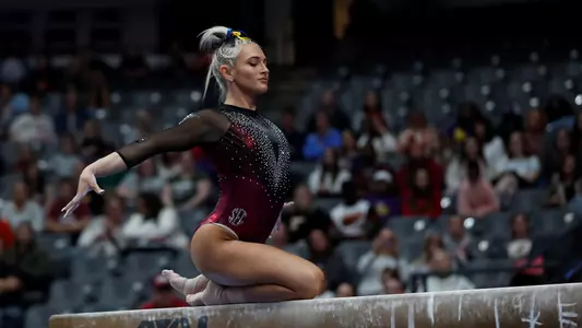 3/19/22 WGY vs SECAlabama gymnast Lexie GraberPhoto by David Gray