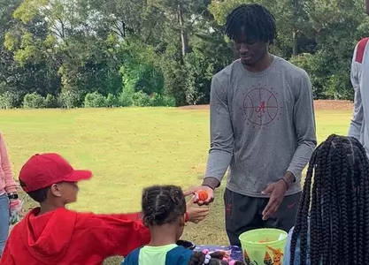 Keon Ellis and Noah Gurley doing Community Service Halloween