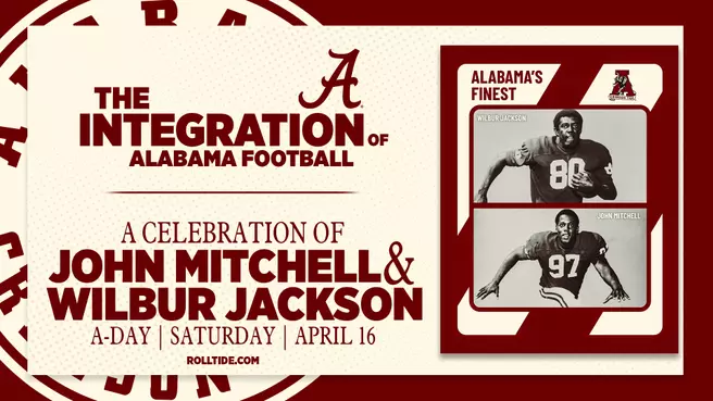 The Integration of Alabama Football: A Celebration of John Mitchell and Wilbur Jackson