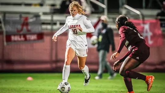 Riley Mattingly with the ball