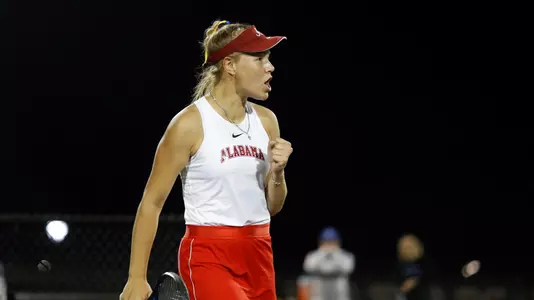 Anna Parkhomenko celebrates