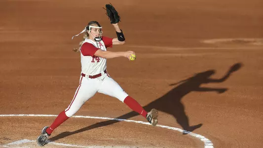 Montana Fouts pitching vs. Mississippi State