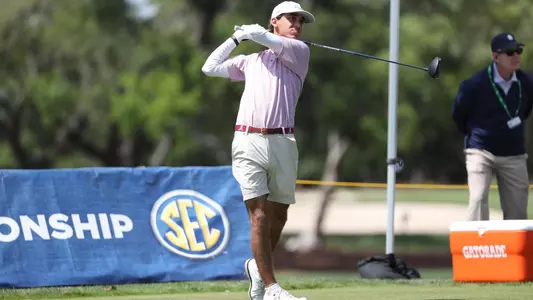 Charlie Nikitas at SEC Championships