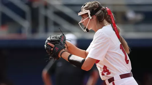 Montana Fouts pitching vs. Missouri