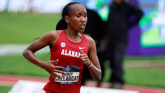 6/11/22 MWTR NCAA Track and Field Outdoor Championship Day 4 WomenAlabama's Mercy ChelangatPhoto by Rodger Champion
