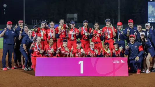 Team USA Softball wins gold at the World Games 2022