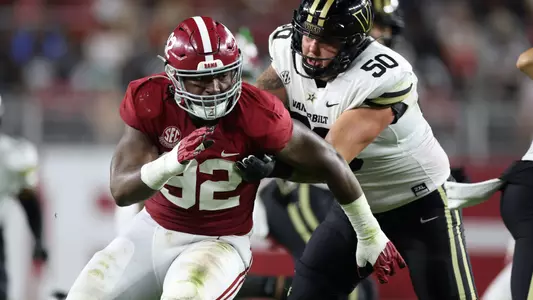 9/24/22 MFB Alabama vs VandyAlabama defensive lineman Justin Eboigbe (92)Photo by Kent Gidley