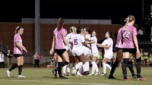 Celebration of goal