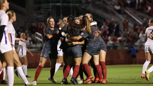 Alabama celebrates goal