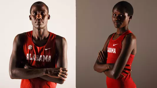 Alabama Cross Country's Victor Kiprop and Doris Lemngole