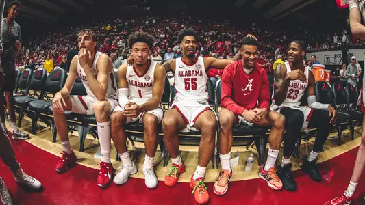 Men's Basketball Starting Five vs Mercer