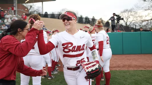 Jordan Stephens runs out during pregame lineup introductions (Feb. 10, 2023 vs. Lehigh)