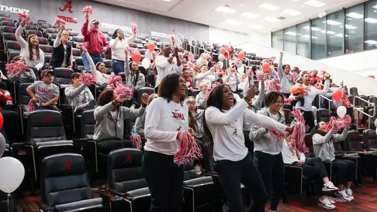 Reactions during the NCAA selection show.