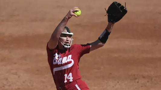 Montana Fouts pitching vs. Longwood (March 5, 2023)