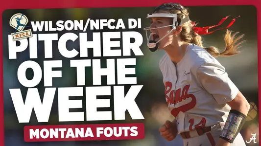 Montana Fouts wins NFCA Pitcher of the Week (March 7, 2023)