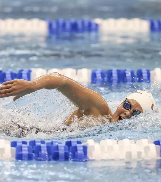 Kensey McMahon swimming