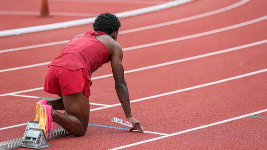 Khaleb McRae on the Blocks