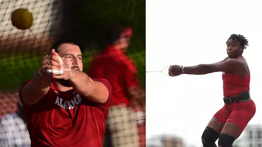 Bobby Colantonio Jr. and Taylor Gorum at Crimson Tide Invitational