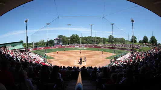Sellout crowd at Rhoads Stadium for Alabama vs. Auburn (April 22, 2023)