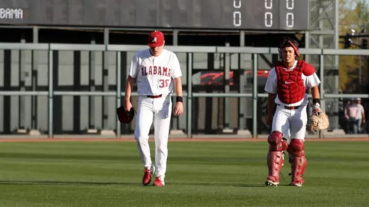 Garrett McMillan + Dominic Tamez walking in