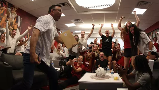 Alabama softball reacts to its NCAA Tournament seed (March 14, 2023)
