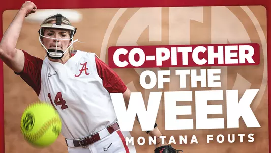 Montana Fouts SEC Co-Pitcher of the Week Graphic (May 2, 2023)