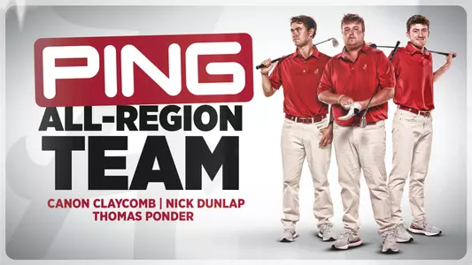 Men's Golfers named all-region