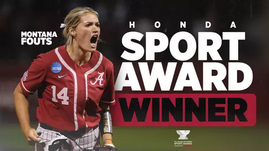 Montana Fouts Honda Sport Award Winner