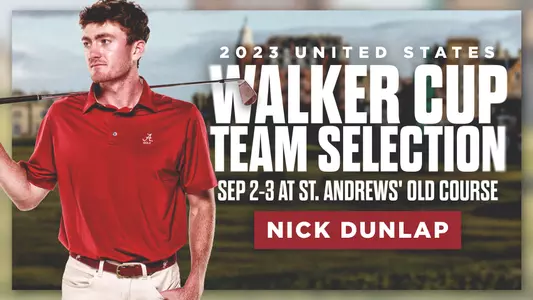 Nick Dunlap 2023 Walker Cup Team