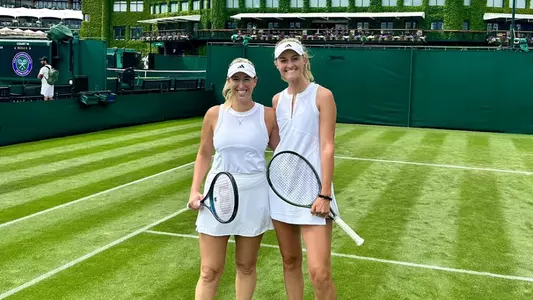 Alexa Guarachi and Erin Routliffe at Wimbledon