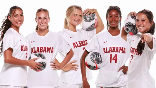 Soccer SEC Preseason Watchlist - Sasha Pickard, Felicia Knox, Macy Clem, Gianna Paul and Gessica Skorka