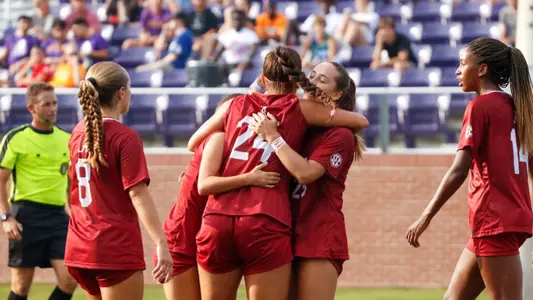 Celebration of Izzy Smith Goal