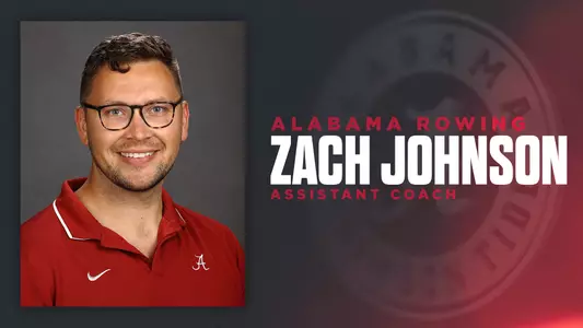Zach Johnson Joins Alabama Rowing Coaching Staff