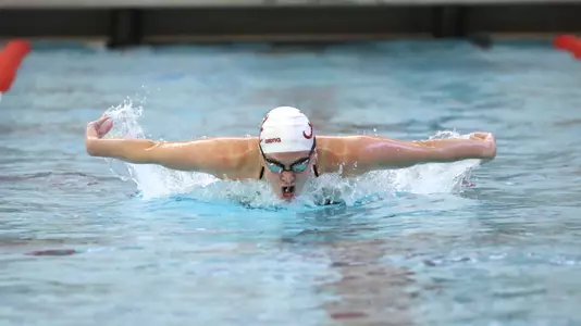 Van Brunt swimming butterfly