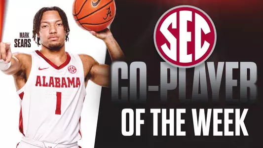 Mark Sears SEC Co-Player of the Week