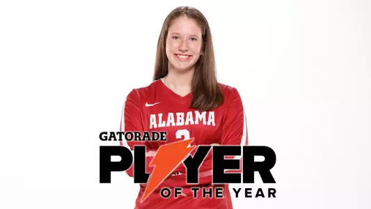 Incoming freshman Hannah Parant named the Gatorade Player of the Year for the state of Alabama