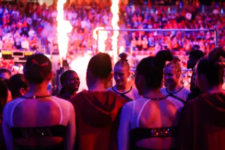 Alabama Gymnastics at road competition