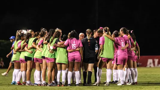 Team huddle