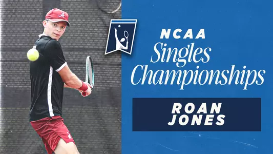 Roan Jones NCAA Singles Championships Graphic