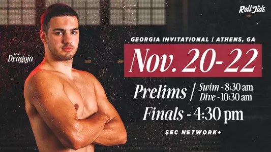 Swimming and Diving Georgia Invitational Preview graphic