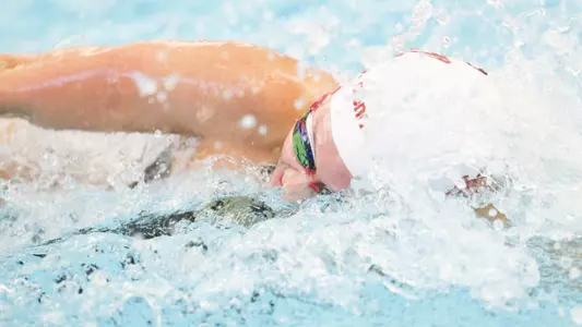 Cadence Vincent swimming freestyle