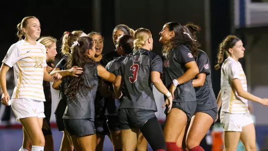 Alabama celebrates goal