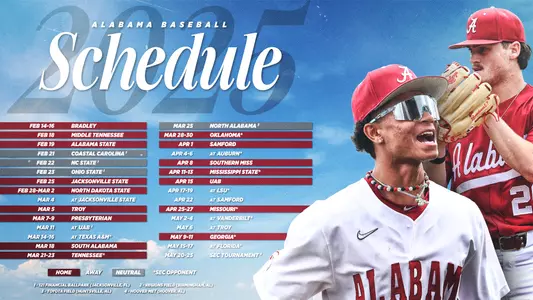 2025 Baseball Schedule