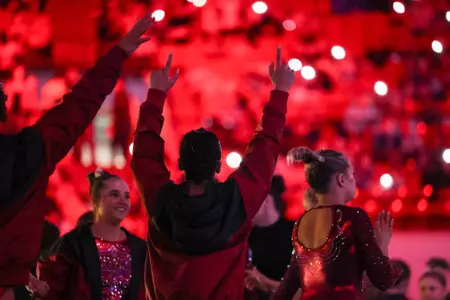 Alabama Gymnastics During Third Rotation Against Arkansas