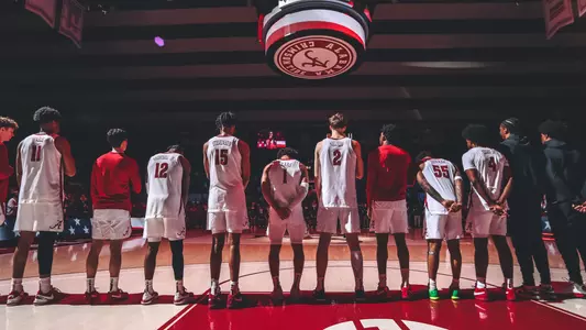 Men's Basketball Lineup vs. Miss State