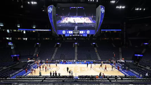 2023 SEC Men's Basketball Court