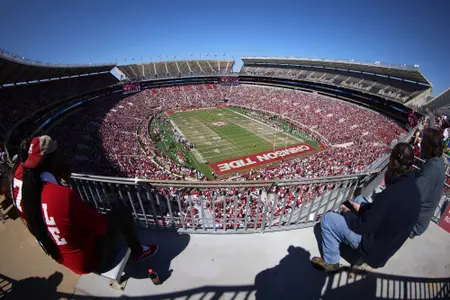 Fans during A-Day at Bryant-Denny Stadium in Tuscaloosa, AL on Saturday, Apr 13, 2024.
