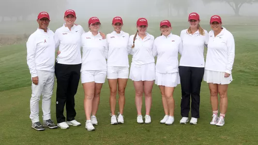 Women's Golf Team Photo at Florida State Matchup