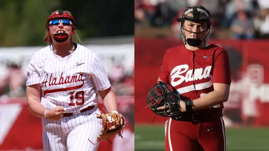 Kayla Beaver (19) and Jocelyn Briski (23) earned SEC weekly softball awards (April 9, 2024)